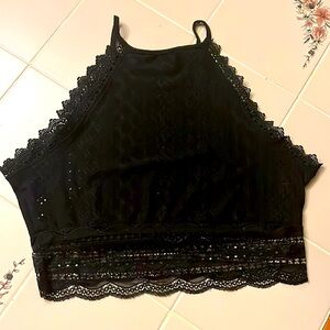 Lace Crop top XL New